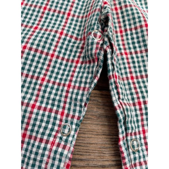 Vintage 1950s Toddler Gingham check Cotton Overalls Sears 2/3T? - Picture 4 of 13